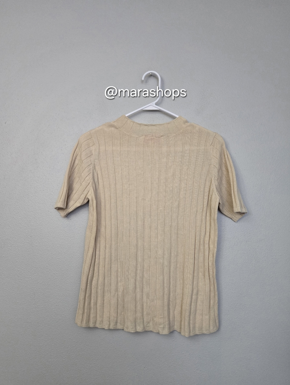 Kilte The Andrea Ribbed Sweater Tee - Picture 6 of 9